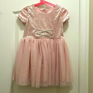 Girls ballerina style light pink dress 4T